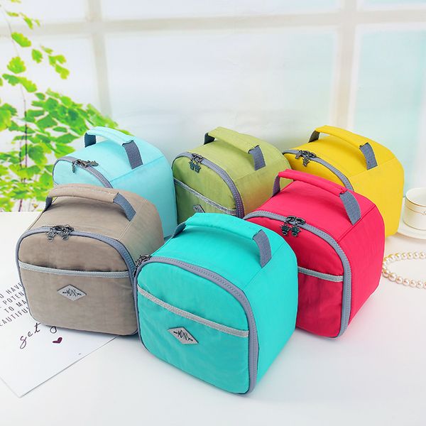 lunch lunch bag aluminum foil insulation bag box picnic portable student insulation small portable, Blue;pink
lunch lunch bag aluminum foil insulation bag box picnic portable student insulation small portable, Blue;pink