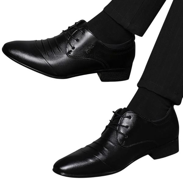 kancoold fashion business dress men shoes new classic leather pointed toe shoes lace-up dress men oxfords size38-47, Black
kancoold fashion business dress men shoes new classic leather pointed toe shoes lace-up dress men oxfords size38-47, Black