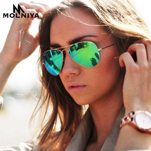 2018 pilot mirror sunglasses women men brand sun glasses women vintage outdoor driving, White;black
2018 pilot mirror sunglasses women men brand sun glasses women vintage outdoor driving, White;black