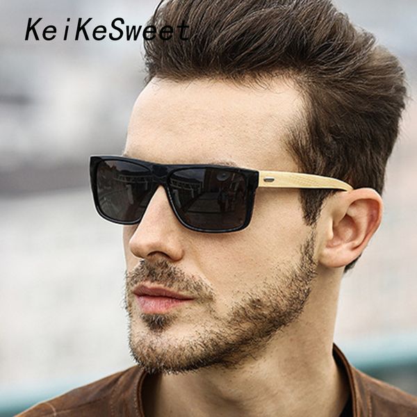 keikesweet men wood brand mirror uv400 rays sunglasses bamboo outdoor party driving fashion sport sun glasses, White;black
keikesweet men wood brand mirror uv400 rays sunglasses bamboo outdoor party driving fashion sport sun glasses, White;black