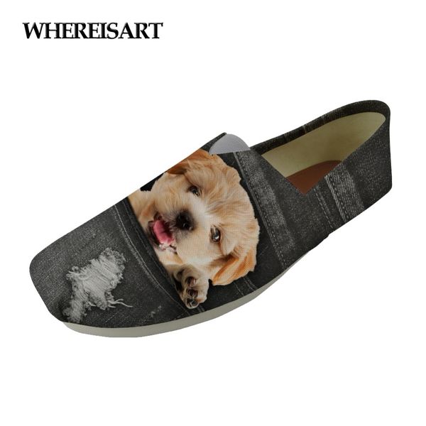 whereisart fashion girls casual flats shoes cute denim animal puppy dog cat printed women's leisure canvas shoes lover zapatos, Black
whereisart fashion girls casual flats shoes cute denim animal puppy dog cat printed women's leisure canvas shoes lover zapatos, Black