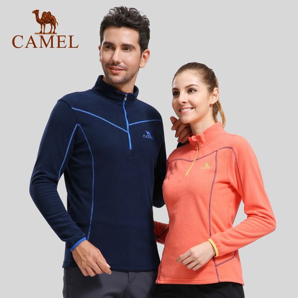 camel outdoor fleece hiking jacket women men autumn winter windbreaker softshell thick warm jacket mountaineering camping coat, Blue;black
camel outdoor fleece hiking jacket women men autumn winter windbreaker softshell thick warm jacket mountaineering camping coat, Blue;black