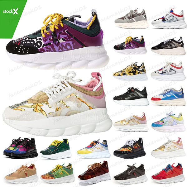 chain reaction mens luxury designer shoes 2020 women casual medusa suede dress trainers classic chaussures white sports sneakers 36-45 
chain reaction mens luxury designer shoes 2020 women casual medusa suede dress trainers classic chaussures white sports sneakers 36-45