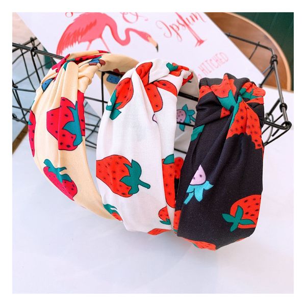 2020 fashion strawberry print cute hair bands for women knot hairband headband diademas para el pelo mujer haar accessoires
2020 fashion strawberry print cute hair bands for women knot hairband headband diademas para el pelo mujer haar accessoires