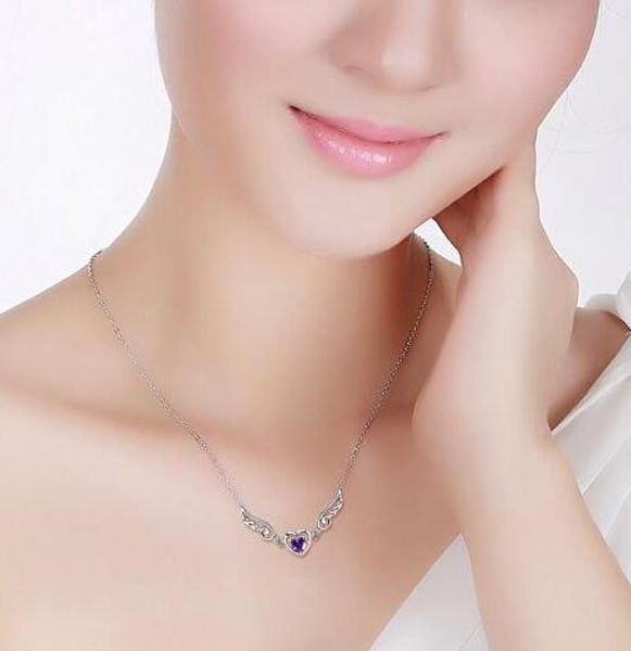 fashion- silver plated angel wings necklace chain necklace heart pendant necklace wings heart necklaces gift for women christmas gift
fashion- silver plated angel wings necklace chain necklace heart pendant necklace wings heart necklaces gift for women christmas gift