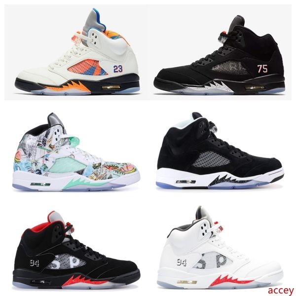 new arrival 5 basketball shoes paris international flight white cement black metallic red suede oreo sneakers for men women
new arrival 5 basketball shoes paris international flight white cement black metallic red suede oreo sneakers for men women