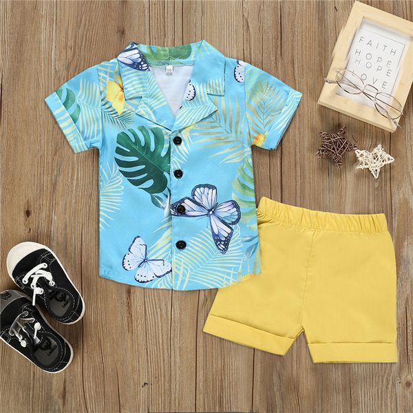 boys kids clothes outfits flip-collar butterfly printed short-sleeved shirt +shorts 2 pieces set kids designer clothes boys jy565, White
boys kids clothes outfits flip-collar butterfly printed short-sleeved shirt +shorts 2 pieces set kids designer clothes boys jy565, White