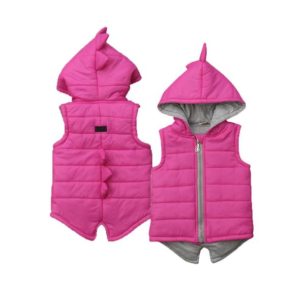 2019 kids baby girl dinosaur hooded cotton-padded jacket little girls waistcoat vest coat outwear clothes 0-5t, Black
2019 kids baby girl dinosaur hooded cotton-padded jacket little girls waistcoat vest coat outwear clothes 0-5t, Black