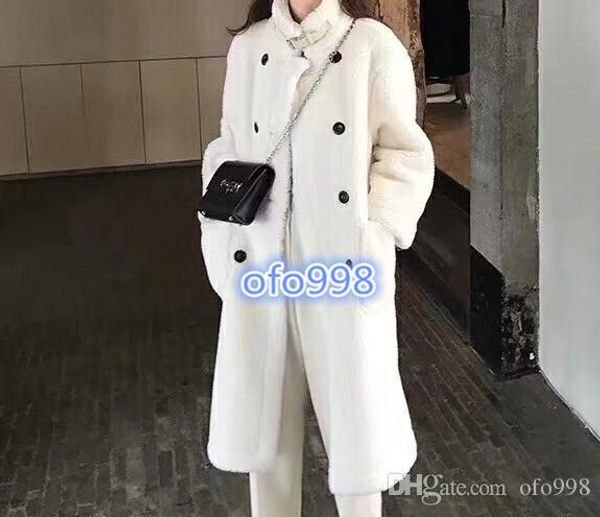 high end women girls lambswool coat long sleeve lapel with solid color long section jacket women's winter warm jacket coat, Black;brown
high end women girls lambswool coat long sleeve lapel with solid color long section jacket women's winter warm jacket coat, Black;brown