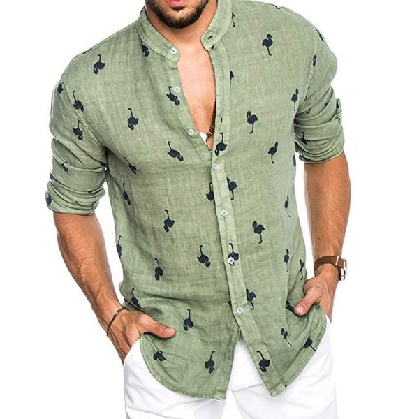 2020 new men shirt long sleeve lapel casual shirt fashion male mens clothing loose male floral chemise homme, White;black
2020 new men shirt long sleeve lapel casual shirt fashion male mens clothing loose male floral chemise homme, White;black