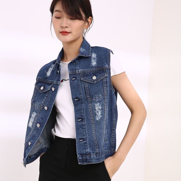 plus size 6xl vest for women sleeveless cardigan vest jacket women oversized hole ripped jeans vests jackets coats spring autumn, Black;white
plus size 6xl vest for women sleeveless cardigan vest jacket women oversized hole ripped jeans vests jackets coats spring autumn, Black;white