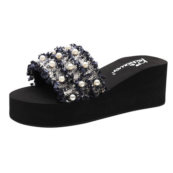 sagace women slippers fashion summer wedges bohemian style sandals slippers beach shoes new fashion female casual solid9031453, Black
sagace women slippers fashion summer wedges bohemian style sandals slippers beach shoes new fashion female casual solid9031453, Black