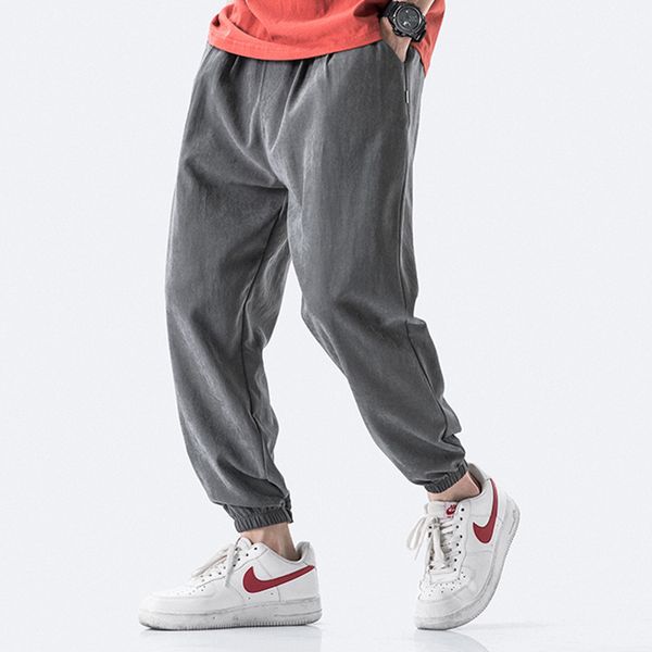 streetwear casual joggers men 2020 spring summer harem men pants solid ankle-length trousers, Black
streetwear casual joggers men 2020 spring summer harem men pants solid ankle-length trousers, Black