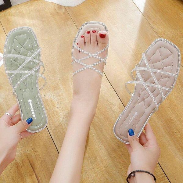 2020 woman flip flops summer shoes cool beach rivets rhinestone flat sandals brand jelly shoes sandals girls size 35-40, Black
2020 woman flip flops summer shoes cool beach rivets rhinestone flat sandals brand jelly shoes sandals girls size 35-40, Black