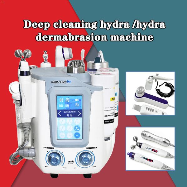 6 in 1 water hydrafacial dermabrasion oxygen jet cold hammer bio face lift ultrasonic machine microdermabrasion hydro peeling spa equipment
6 in 1 water hydrafacial dermabrasion oxygen jet cold hammer bio face lift ultrasonic machine microdermabrasion hydro peeling spa equipment