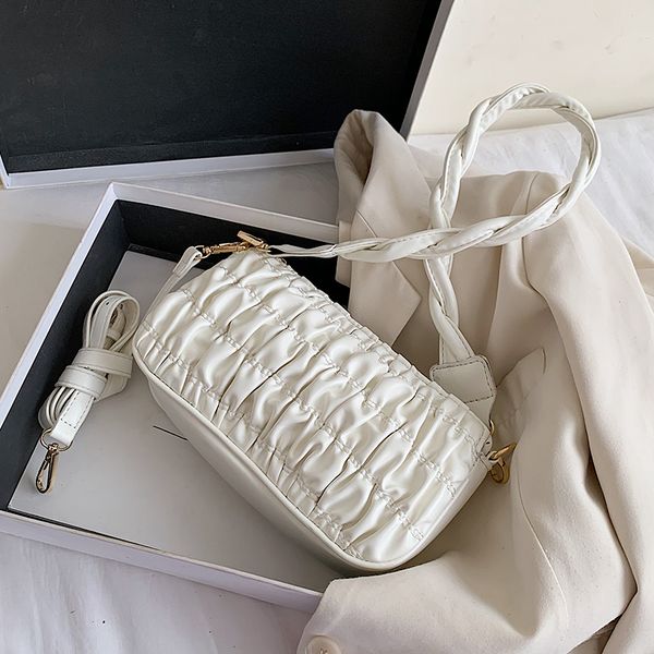 pu leather crossbody bags for women 2020 twist shoulder belt elegant folds shoulder handbags female travel cross body bag sac
pu leather crossbody bags for women 2020 twist shoulder belt elegant folds shoulder handbags female travel cross body bag sac