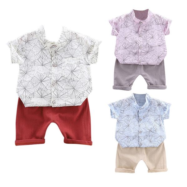 2pcs/set summer baby boys short sleeve print blouse t-shirt+shorts casual outfits sets, White
2pcs/set summer baby boys short sleeve print blouse t-shirt+shorts casual outfits sets, White