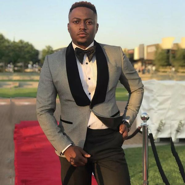 темно-серый slim fit свадебные мужские костюмы 2020 шаль лацкане жениха одежда смокинги 2 шт (jacekt + брюки) официальный костюм homme blaze, White;black
темно-серый slim fit свадебные мужские костюмы 2020 шаль лацкане жениха одежда смокинги 2 шт (jacekt + брюки) официальный костюм homme blaze, White;black