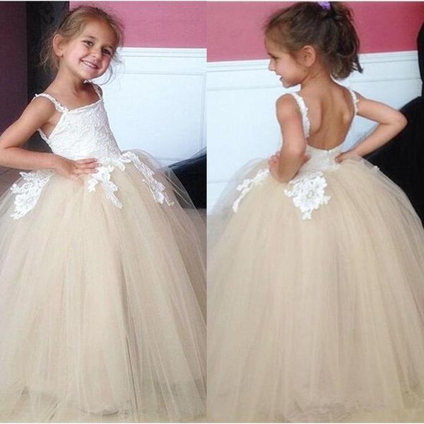 spaghetti stap champagne tulle first communion dresses for girls flower girl dresses vestido comunion for wedding prom party, Red;yellow
spaghetti stap champagne tulle first communion dresses for girls flower girl dresses vestido comunion for wedding prom party, Red;yellow