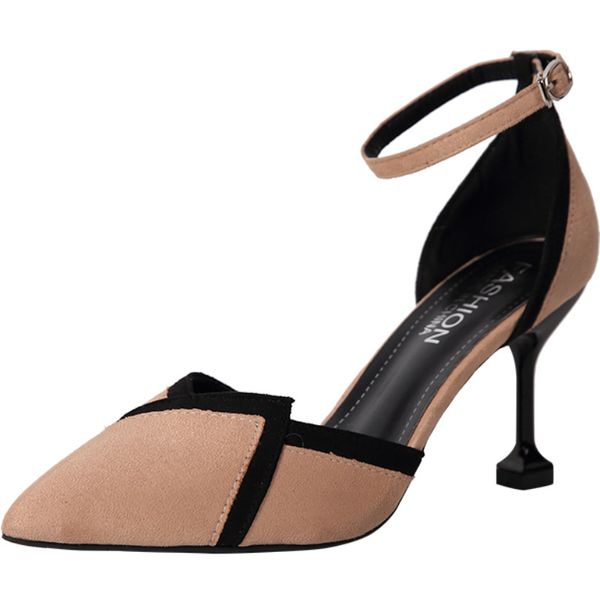 dress shoes women's spring pumps flock sweet woman thin high heels ankle strap female platform mary jane women ladies footwear, Black
dress shoes women's spring pumps flock sweet woman thin high heels ankle strap female platform mary jane women ladies footwear, Black