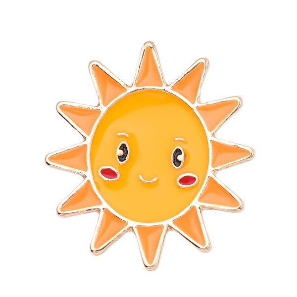 cute cartoon sun rainbow clouds brooch pin enamel metal brooches creative wings star hat jackets lapel button pins badge jewelry, Gray
cute cartoon sun rainbow clouds brooch pin enamel metal brooches creative wings star hat jackets lapel button pins badge jewelry, Gray