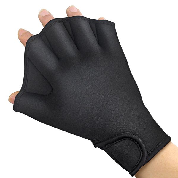 1 pair swimming gloves aquatic fitness water resistance aqua fit paddle training fingerless gloves high quality
1 pair swimming gloves aquatic fitness water resistance aqua fit paddle training fingerless gloves high quality