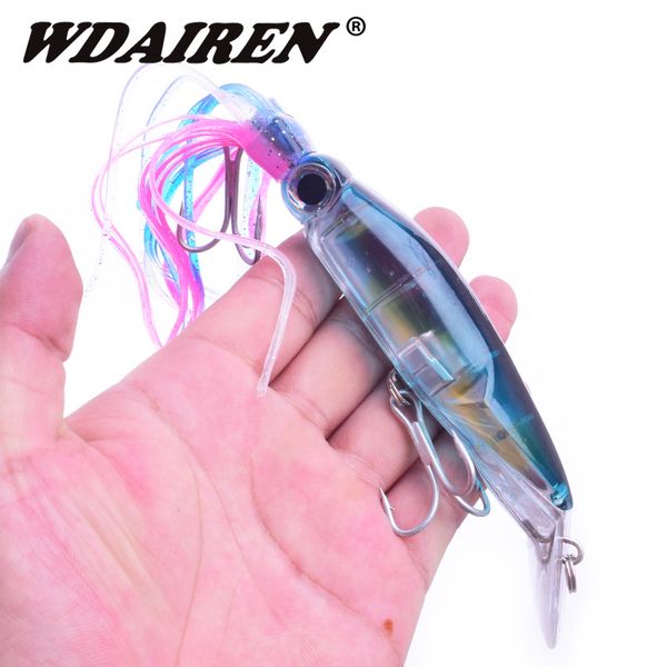1pcs big laser squid fishing lures 23cm 44g minnows long ssea fishing lure deep trolling artificial hard lure tackle
1pcs big laser squid fishing lures 23cm 44g minnows long ssea fishing lure deep trolling artificial hard lure tackle