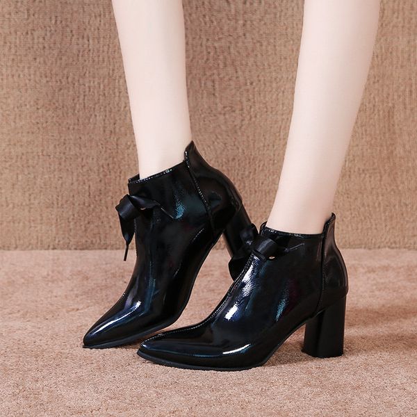 rock shoes woman lady boots chunky heel lace up luxury designer round toe low heels booties winter women martins ladies pointy, Black
rock shoes woman lady boots chunky heel lace up luxury designer round toe low heels booties winter women martins ladies pointy, Black