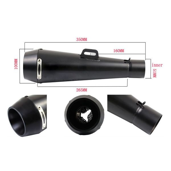 motorcycle modified exhaust muffler m4 exhaust pipe cbr125 cb400 cbr600 cb600 cb750 r25 z250 r1100 muffler gp escape
motorcycle modified exhaust muffler m4 exhaust pipe cbr125 cb400 cbr600 cb600 cb750 r25 z250 r1100 muffler gp escape