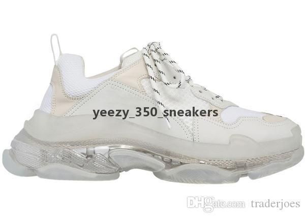 with box 2019 mens and womens casual shoes triple s clear sole white black green brand designer trainers 36 -45
with box 2019 mens and womens casual shoes triple s clear sole white black green brand designer trainers 36 -45
