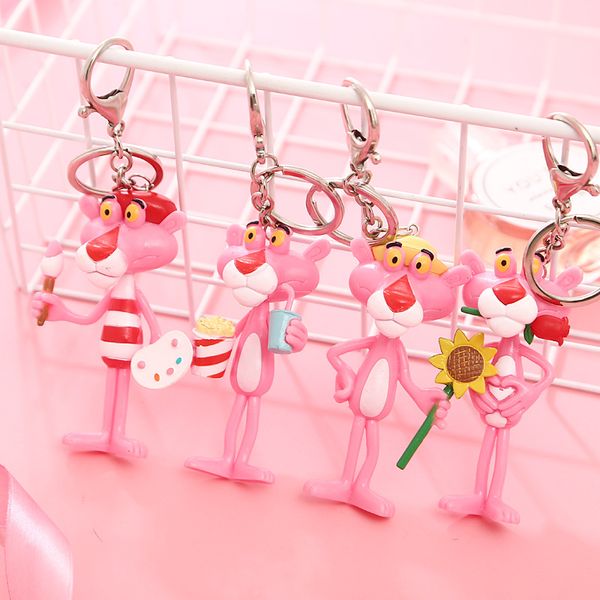 4 Стили Симпатичный мультфильм Pink Panther брелок ПВХ брелок для женщин сумка Шарм Бре
4 Стили Симпатичный мультфильм Pink Panther брелок ПВХ брелок для женщин сумка Шарм Бре