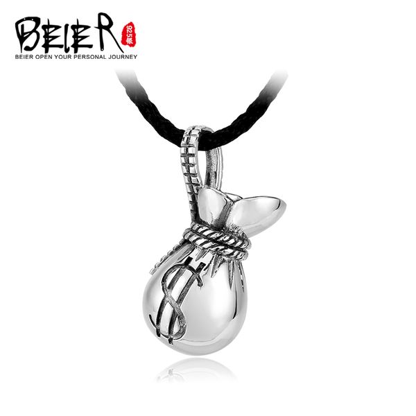 beier mens new store 925 silver sterling pendant necklace cool purse men and women wedding fashion jewelry br925a003
beier mens new store 925 silver sterling pendant necklace cool purse men and women wedding fashion jewelry br925a003