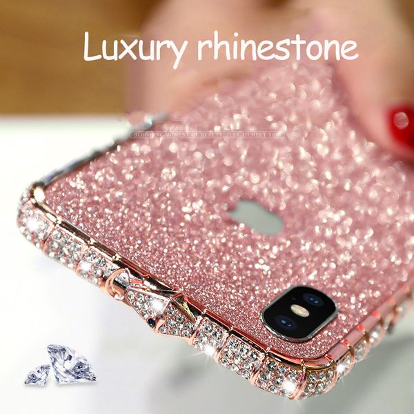 for iphone x phone case luxury women's diamond frame phone case rhinestone button glitter phone cover support 2pcs delivery
for iphone x phone case luxury women's diamond frame phone case rhinestone button glitter phone cover support 2pcs delivery