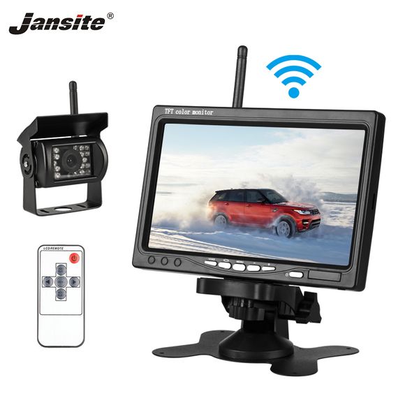 jansite 7-дюймовый tft lcd беспроводной автомобильный монитор заднего вида hd дисплей камеры заднего вида камеры помощи система парковки с з
jansite 7-дюймовый tft lcd беспроводной автомобильный монитор заднего вида hd дисплей камеры заднего вида камеры помощи система парковки с з