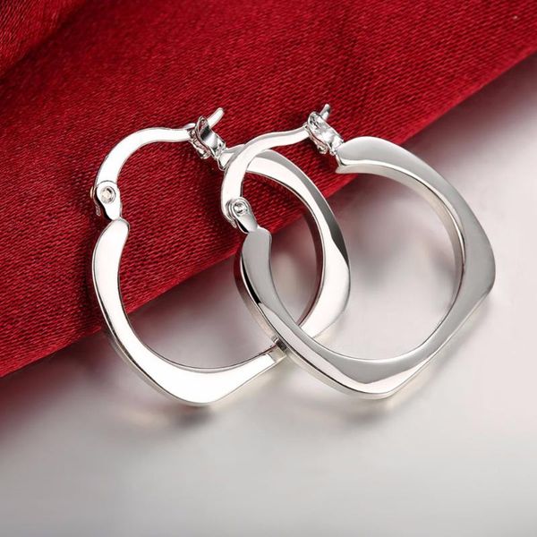 meekcat high-quality 925 stamped silver color flat square round hoop earring for women european brand fashion jewerly wholesale, Golden
meekcat high-quality 925 stamped silver color flat square round hoop earring for women european brand fashion jewerly wholesale, Golden