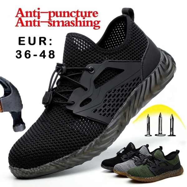 hohne lightweight breathable safety shoes anti-smashing puncture proof work boots insulation protective shoes for men size 36-48, Black
hohne lightweight breathable safety shoes anti-smashing puncture proof work boots insulation protective shoes for men size 36-48, Black