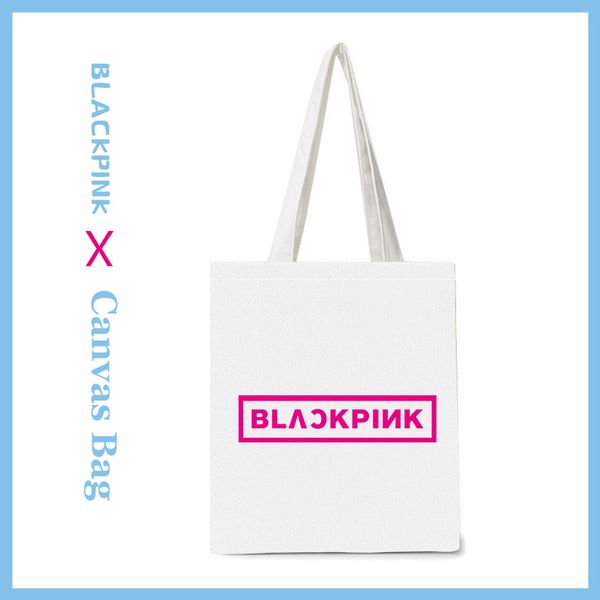 kpop blackpink canvas bag handbag blackpink jisoo jennie rose lisa fashion shoulder bags shopping bag k- fans gifts
kpop blackpink canvas bag handbag blackpink jisoo jennie rose lisa fashion shoulder bags shopping bag k- fans gifts
