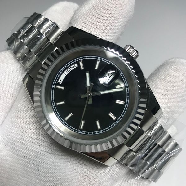 new arrival good quality men's sport watch 18k gold daydate series 40mm gold dial 2813 automatic movement sapphire original, Slivery;brown
new arrival good quality men's sport watch 18k gold daydate series 40mm gold dial 2813 automatic movement sapphire original, Slivery;brown