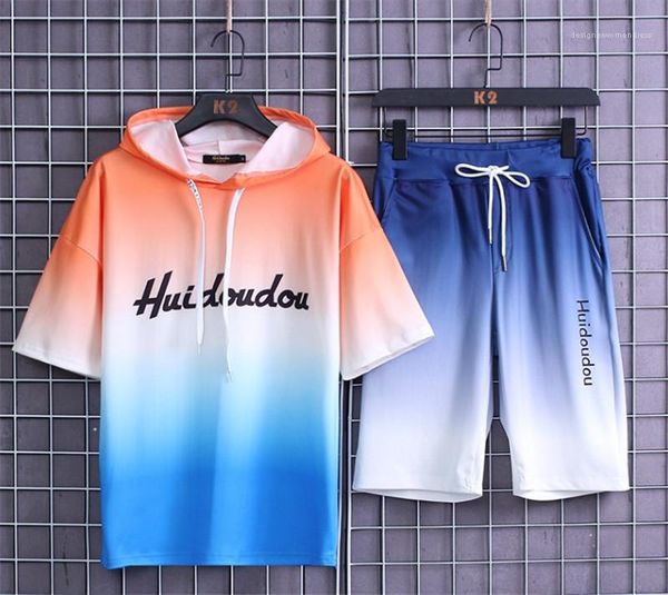 gradient color hooded short sleeved short pants suits fashion men sportswear mens designer letter print tracksuits casual, Gray
gradient color hooded short sleeved short pants suits fashion men sportswear mens designer letter print tracksuits casual, Gray