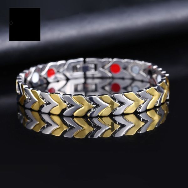 twisted healthy magnetic bracelet for women power therapy magnets magnetite bracelets bangles men health care jewelry, Golden;silver
twisted healthy magnetic bracelet for women power therapy magnets magnetite bracelets bangles men health care jewelry, Golden;silver