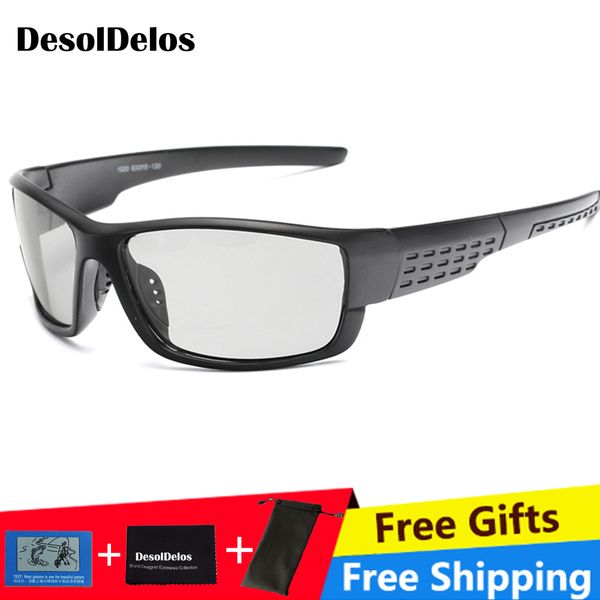 dd brand pchromic sunglasses men polarized chameleon discoloration sun glasses for men fashion square driving accessories, White;black
dd brand pchromic sunglasses men polarized chameleon discoloration sun glasses for men fashion square driving accessories, White;black