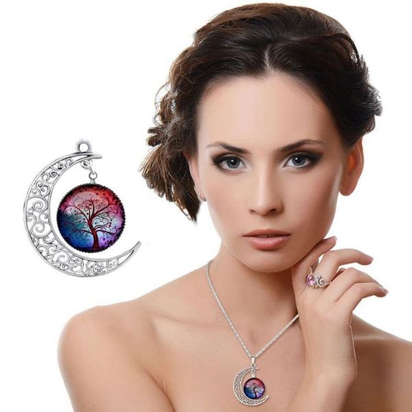 cabochons glass moon designer necklace tree of life zodiac sign flower wolf nebula space galaxy pendant chains jewelry wholesale a0128, Silver
cabochons glass moon designer necklace tree of life zodiac sign flower wolf nebula space galaxy pendant chains jewelry wholesale a0128, Silver