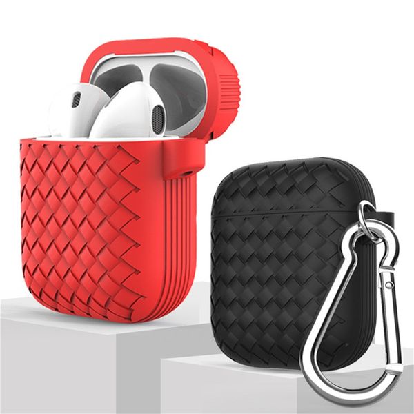 soft silicone case for airpods weaving design shockproof cases ultra thin protective cover for airpods 2 1 earphone accessories
soft silicone case for airpods weaving design shockproof cases ultra thin protective cover for airpods 2 1 earphone accessories