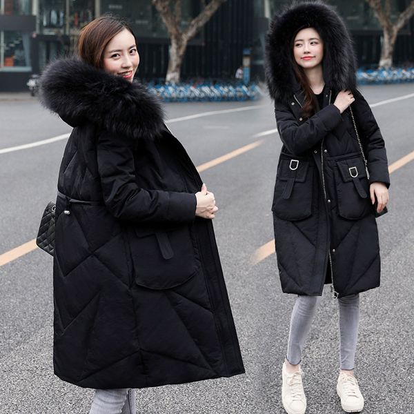2019 extra large size women winter coats long down jacket real raccoon fur collar snow overcoat white duck down parka outerwear warm 5xl 6xl, Black
2019 extra large size women winter coats long down jacket real raccoon fur collar snow overcoat white duck down parka outerwear warm 5xl 6xl, Black