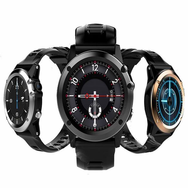 

GPS H1 Bluetooth WIFI Smart Wristwatch IP68 Waterproof 1.39" OLED MTK6572 3G LTE SIM Wearable Devices Watch for Iphone Android