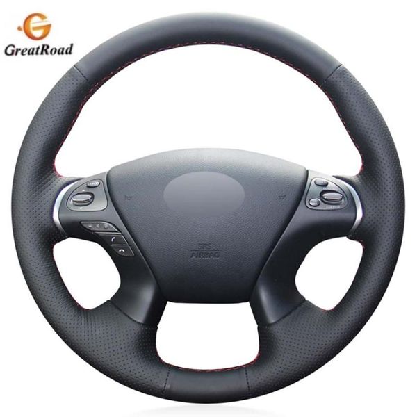 leather car steering wheel cover for infiniti jx35 m35 m25 m56 q70 qx60 murano pathfinder/steering-wheel braid
leather car steering wheel cover for infiniti jx35 m35 m25 m56 q70 qx60 murano pathfinder/steering-wheel braid