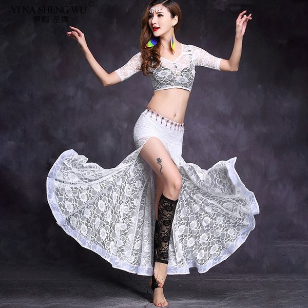 новые женщины леди танец живота костюм набор bellydance практика одежда для взрослых кружева v-top и щелевой юбка с брюками безопасности, Black;red
новые женщины леди танец живота костюм набор bellydance практика одежда для взрослых кружева v-top и щелевой юбка с брюками безопасности, Black;red