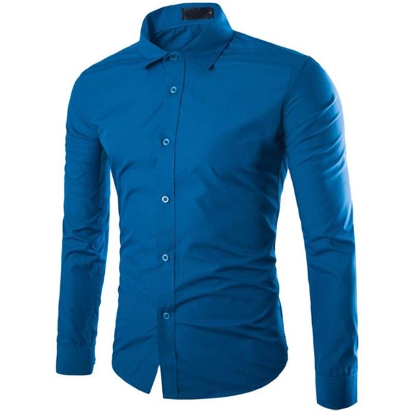 men's autumn casual shirts regular fit formal slim fit blouse solid long sleeve male turn-down collar camisas para hombre, White;black
men's autumn casual shirts regular fit formal slim fit blouse solid long sleeve male turn-down collar camisas para hombre, White;black