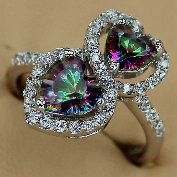 shunxunze rave reviews bohemia engagement wedding rings for men and women rainbow cubic zirconia accessories rhodium plated r762 size 7 8 9, Silver
shunxunze rave reviews bohemia engagement wedding rings for men and women rainbow cubic zirconia accessories rhodium plated r762 size 7 8 9, Silver