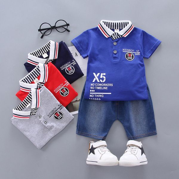 2020 new summer children baby boys short sleeve t-shirt blouse+denim shorts casual outfits set 6m-3t, White
2020 new summer children baby boys short sleeve t-shirt blouse+denim shorts casual outfits set 6m-3t, White